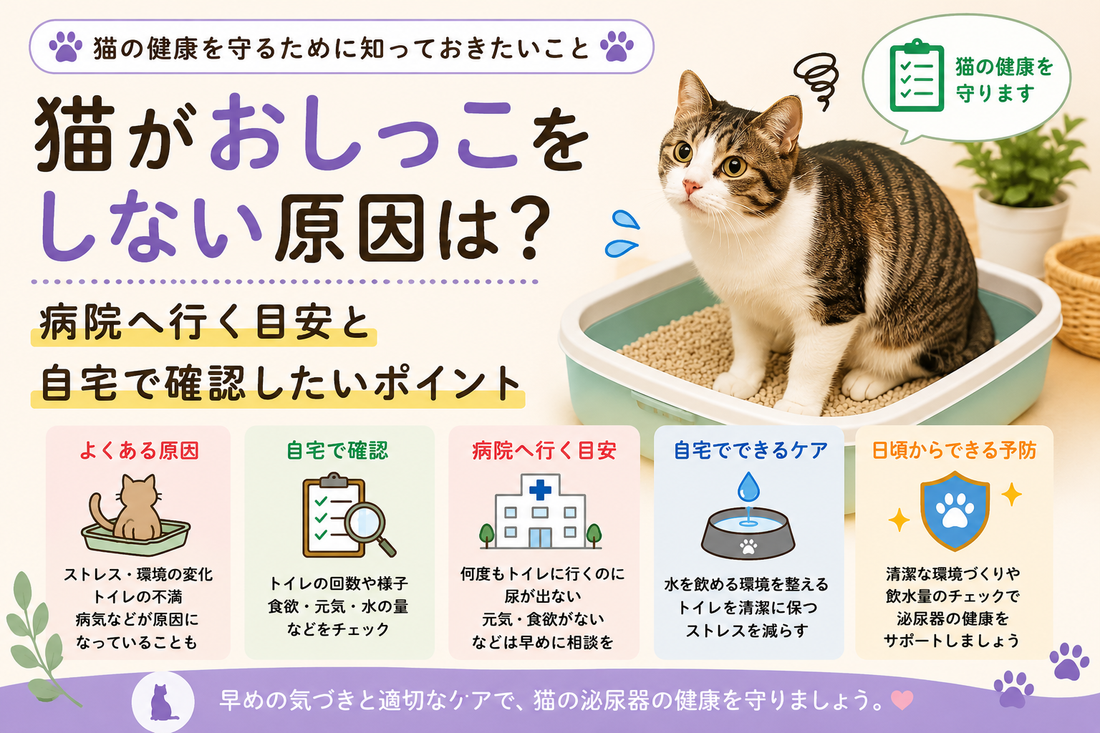 猫がおしっこしない！何時間まで大丈夫？原因・危険なサインと対処法