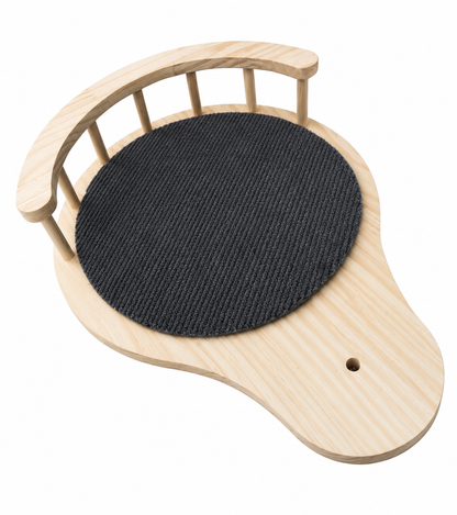 猫用 木製キャットベッド キャットタワー用 休憩台 30×40cm  取り付け簡単
